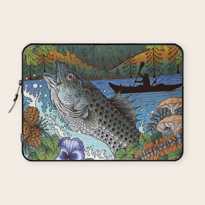 Camping Laptop Sleeve Gallery Image 1