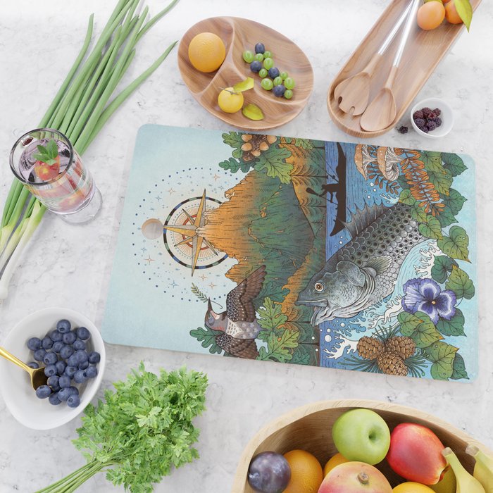 Camping Cutting Board Gallery Image 2