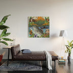 Camping Wood Wall Art Gallery Image 2