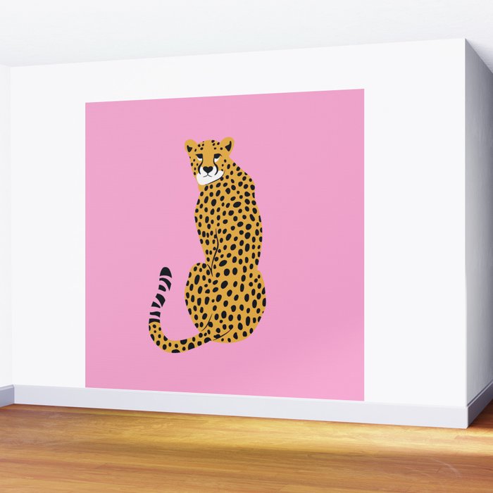 Fierce in Pink  Wall Mural Gallery Image 2