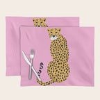 Fierce in Pink  Placemat Gallery Image 1