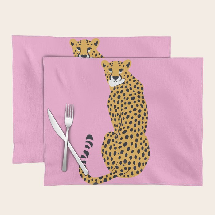 Fierce in Pink  Placemat Gallery Image 1