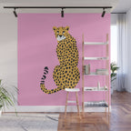Fierce in Pink  Wall Mural Gallery Image 1