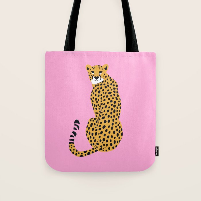 Fierce in Pink  Tote Bag Gallery Image 1