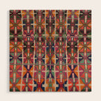 Pattern Artwork Wood Wall Art Gallery Image 1