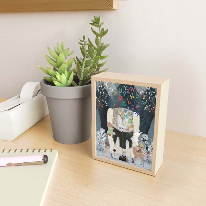 the magical little alphabet book  Mini Art Print Gallery Image 2