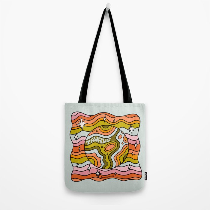 Taurus Planet Tote Bag Gallery Image 2