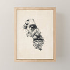MARCUS AURELIUS ANTONINUS AUGUSTUS / Ink Mini Art Print Gallery Image 1