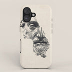 MARCUS AURELIUS ANTONINUS AUGUSTUS / Ink iPhone Case Gallery Image 1