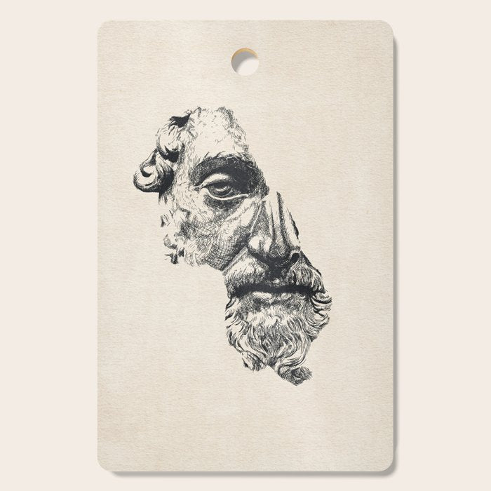 MARCUS AURELIUS ANTONINUS AUGUSTUS / Ink Cutting Board Gallery Image 1