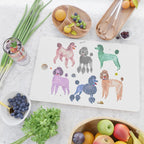 Poodles by Veronique de Jong Cutting Board Gallery Image 2
