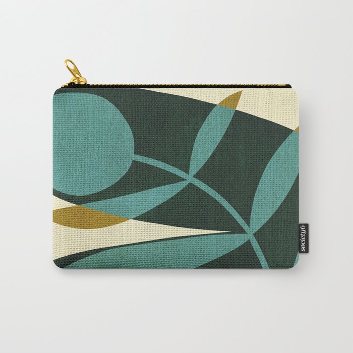 Abstract-botanical 43-2 Carry All Pouch Gallery Image 1