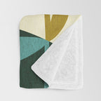 Abstract-botanical 43-2 Throw Blanket Gallery Image 3