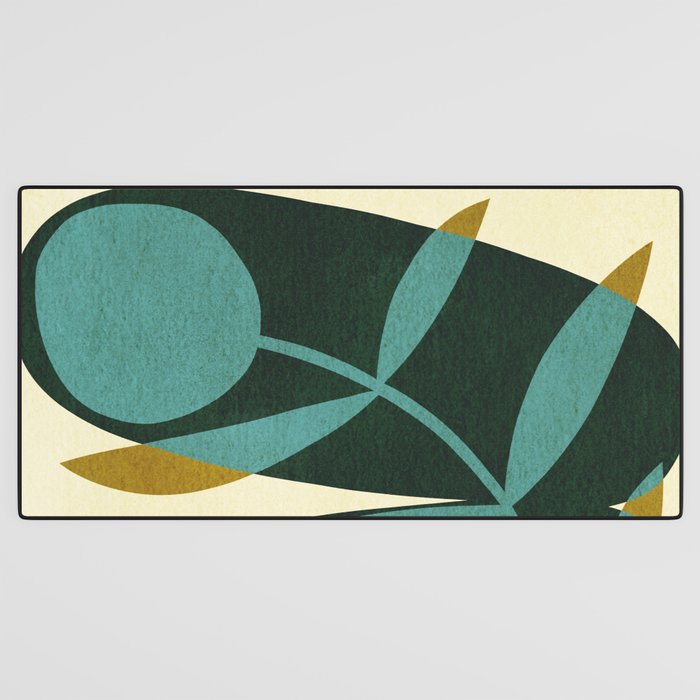 Abstract-botanical 43-2 Desk Mat Gallery Image 3