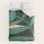 Abstract-botanical 43-2 Duvet Cover Gallery Image 6