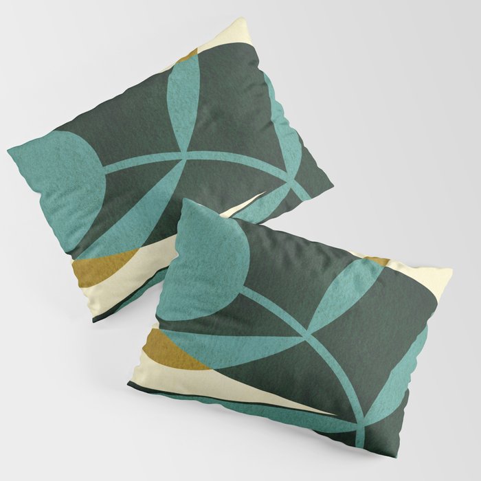 Abstract-botanical 43-2 Pillow Sham Gallery Image 3