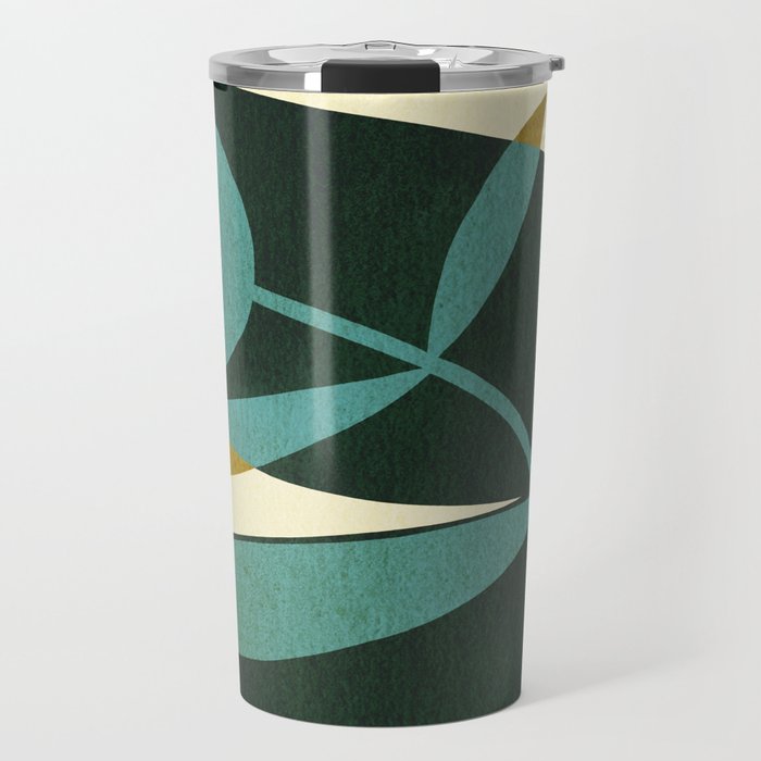 Abstract-botanical 43-2 Travel Mug Gallery Image 1