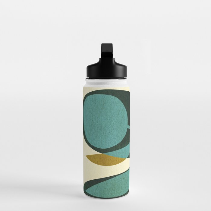 Abstract-botanical 43-2 Water Bottle Gallery Image 3