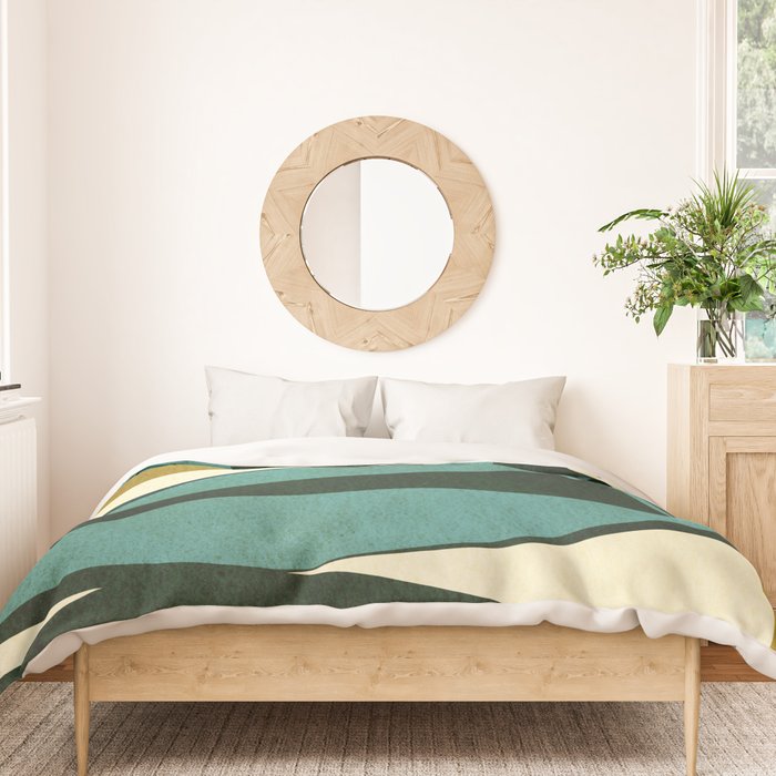 Abstract-botanical 43-2 Duvet Cover Gallery Image 3