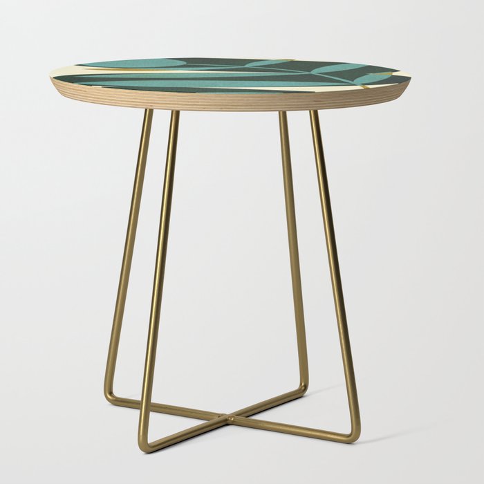 Abstract-botanical 43-2 Side Table Gallery Image 1