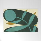 Abstract-botanical 43-2 Welcome Mat Gallery Image 1
