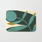 Abstract-botanical 43-2 Bath Mat Gallery Image 1