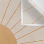 Minimal Sunrays Wall Tapestry Gallery Image 3