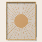 Minimal Sunrays Serving Tray Gallery Image 1
