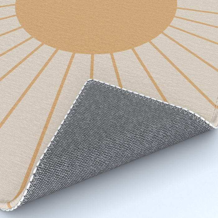 Minimal Sunrays Rug Gallery Image 4