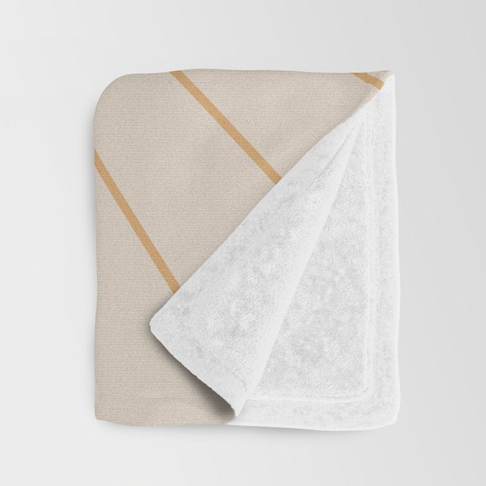 Minimal Sunrays Throw Blanket Gallery Image 3
