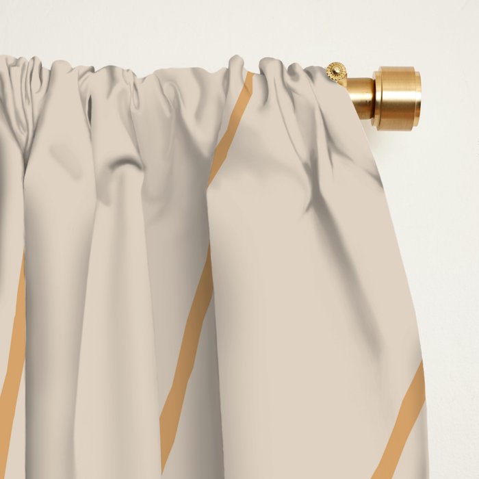 Minimal Sunrays Window Curtain Gallery Image 2