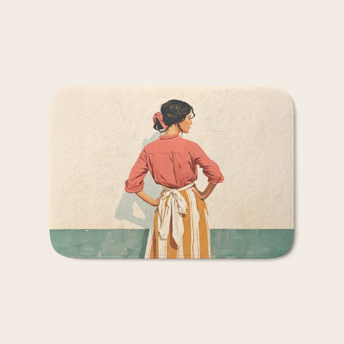 Elegance Wrapped in Seasons Bath Mat Gallery Image 1