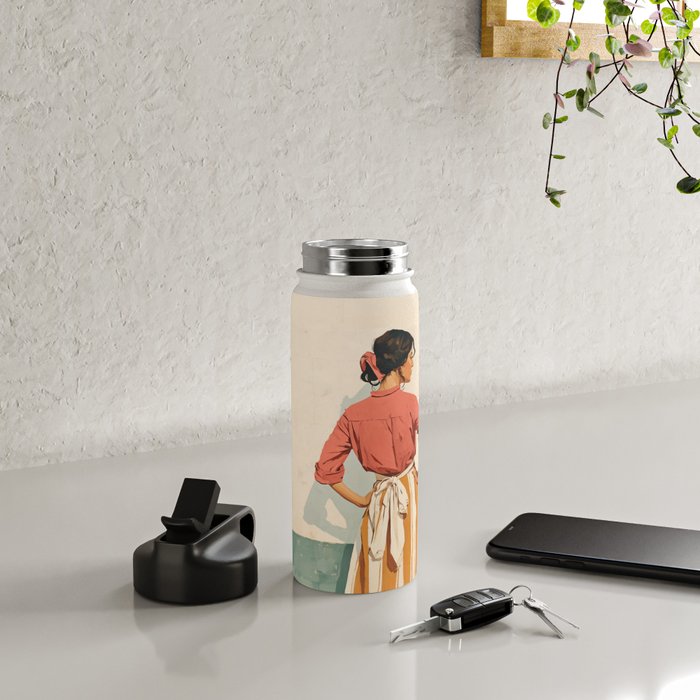 Elegance Wrapped in Seasons Water Bottle Gallery Image 4