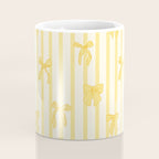Charming Yellow Ribbon and Stripes  Coffee Mug Gallery Image 4