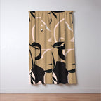 Breeze in the Garden 1 Window Curtain Gallery Image 3