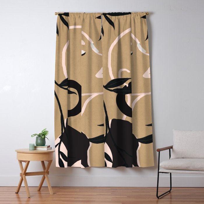 Breeze in the Garden 1 Window Curtain Gallery Image 5