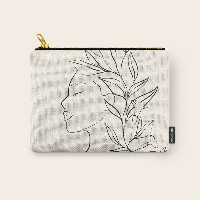 Blooming I Carry All Pouch Gallery Image 1
