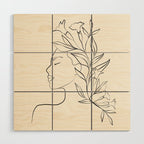 Blooming I Wood Wall Art Gallery Image 1