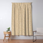Zebra Stripe - sandy neutral Window Curtain Gallery Image 5
