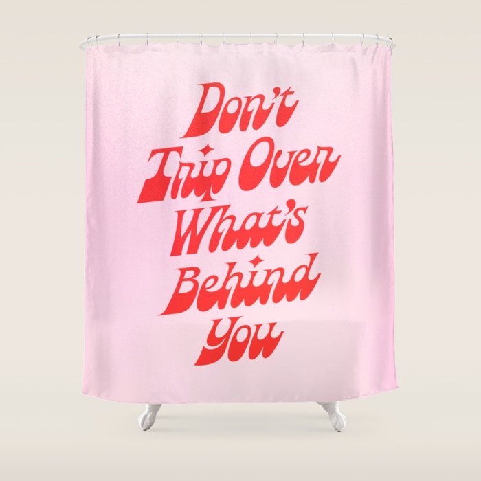 Don't Trip Shower Curtain Gallery Image 1