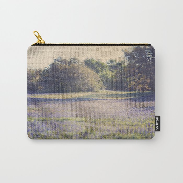 Bluebonnet Morning Carry All Pouch Gallery Image 1