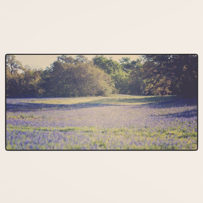 Bluebonnet Morning Desk Mat Gallery Image 3