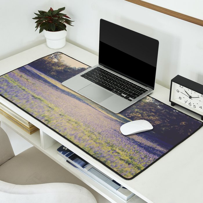 Bluebonnet Morning Desk Mat Gallery Image 2