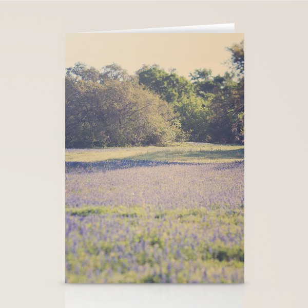 Bluebonnet Morning Stationery Card Gallery Image 1