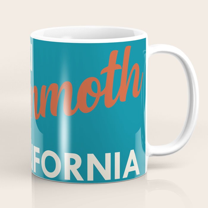 Vintage Mammoth Mountain Ski Poster Coffee Mug Gallery Image 1