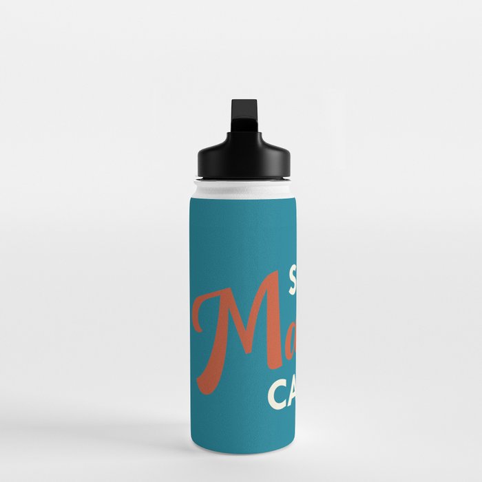 Vintage Mammoth Mountain Ski Poster Water Bottle Gallery Image 3