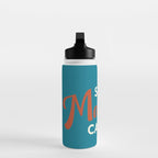 Vintage Mammoth Mountain Ski Poster Water Bottle Gallery Image 3
