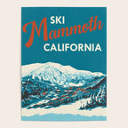 Vintage Mammoth Mountain Ski Poster Poster Gallery Image 4