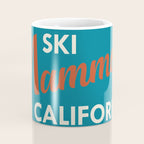 Vintage Mammoth Mountain Ski Poster Coffee Mug Gallery Image 4