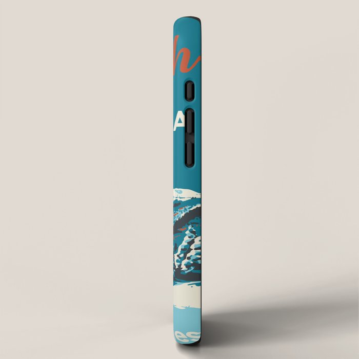 Vintage Mammoth Mountain Ski Poster iPhone Case Gallery Image 2